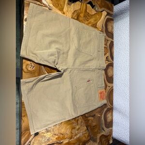 Levi's Khaki Denim Shorts
